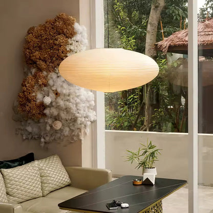 Modern Japanese Style Ceiling Light - Paper Lantern Pendant Fixture