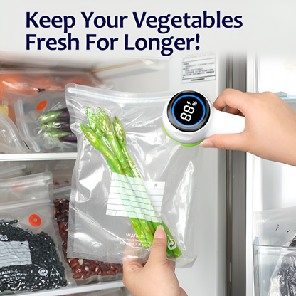 Portable Vacuum Sealing Machine for Jars and Stock with USB