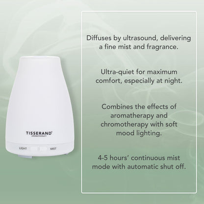 ScentWave Ultrasonic Essential Oil Diffuser with LED Lights
