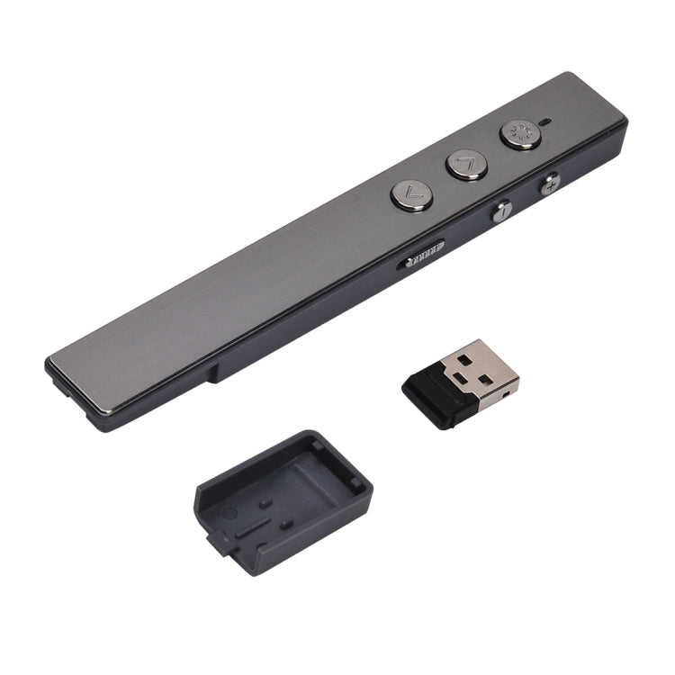 Wireless Presentation Remote with Laser Pointer and Air Mouse Function