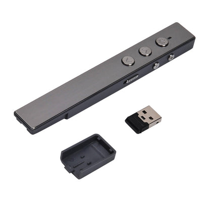 Wireless Presentation Remote with Laser Pointer and Air Mouse Function