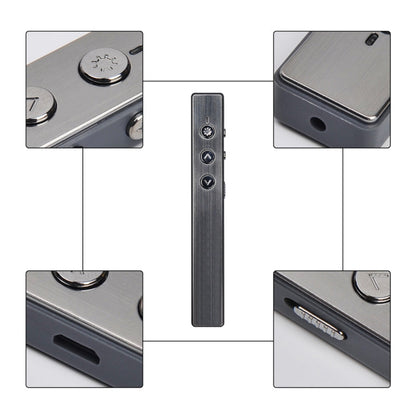 Wireless Presentation Remote with Laser Pointer and Air Mouse Function