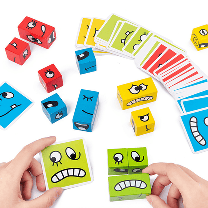 EmotiBlocks™ Interactive Expression Puzzle Set