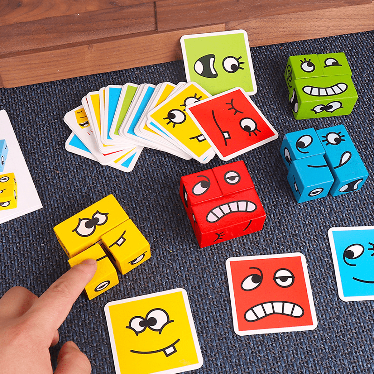 EmotiBlocks™ Interactive Expression Puzzle Set