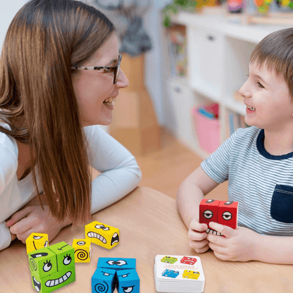 EmotiBlocks™ Interactive Expression Puzzle Set