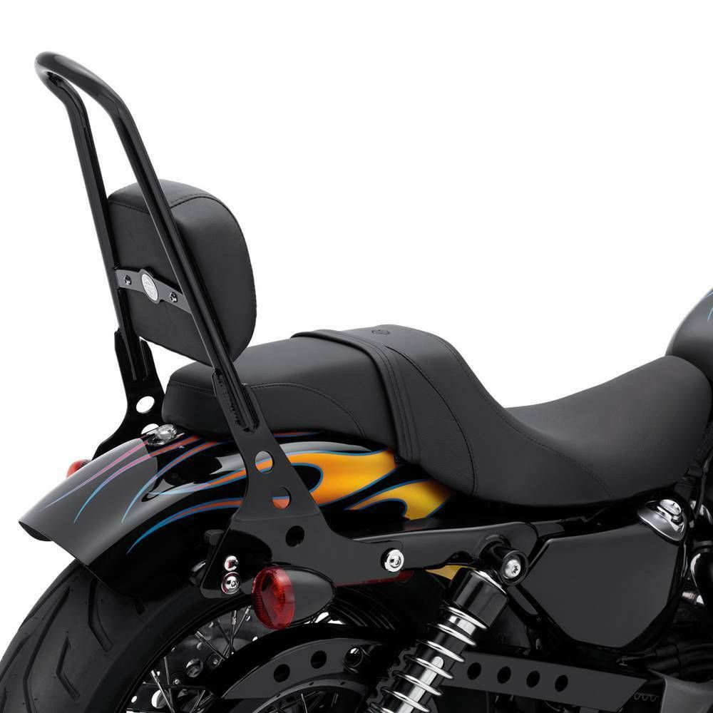 Durable Cruiser Companion Motorcycle Backrest and Sissy Bar