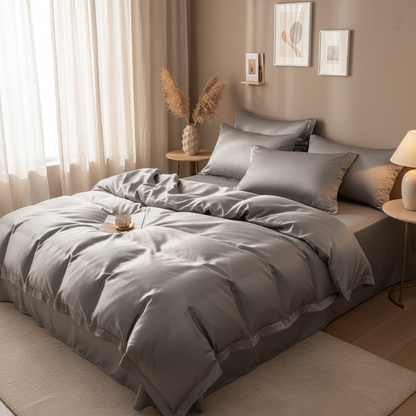 Soft Luxury Bedding Set in Silk Material