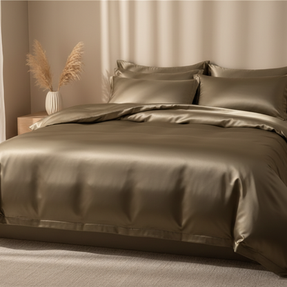 Soft Luxury Bedding Set in Silk Material