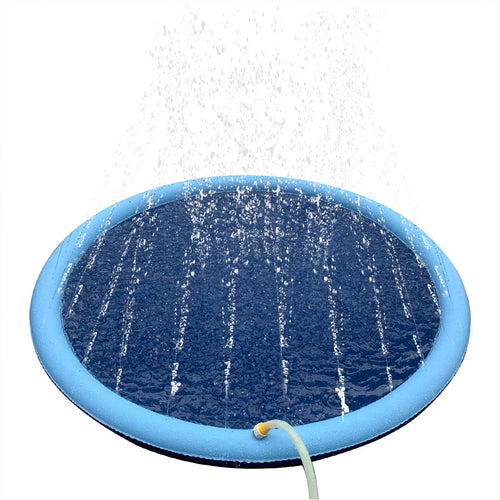 Inflatable Dog Bath Mat with Sprayers – PawSplash Water Play for Pets