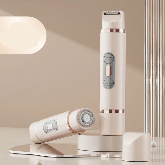 Women's Pain-Free Electric Hair Removal Razor for Face, Underarms, and Bikini Area