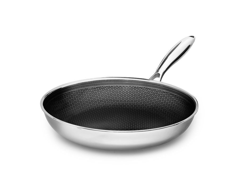 Ceramic Hybrid Frying Pan – Non-Stick Surface Safe for Metal Utensils