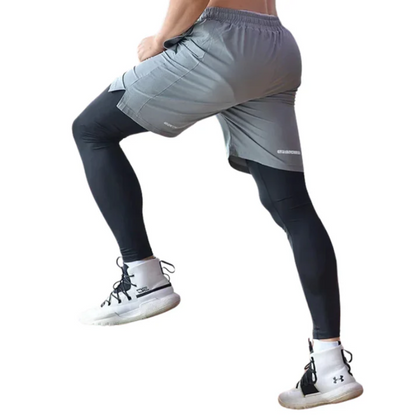 Water-Resistant and Breathable Athletic Running Trousers for Men