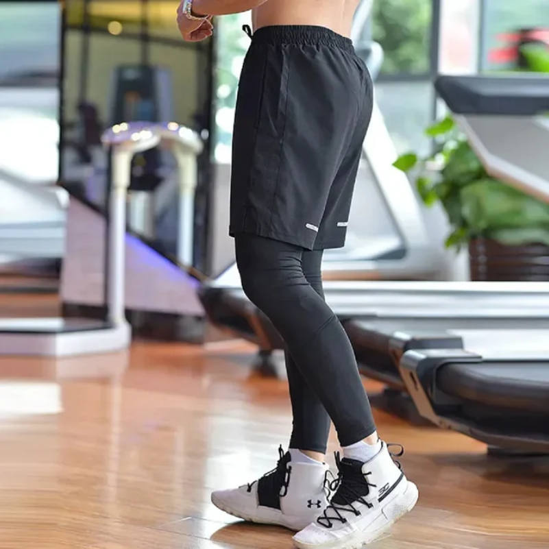 Water-Resistant and Breathable Athletic Running Trousers for Men