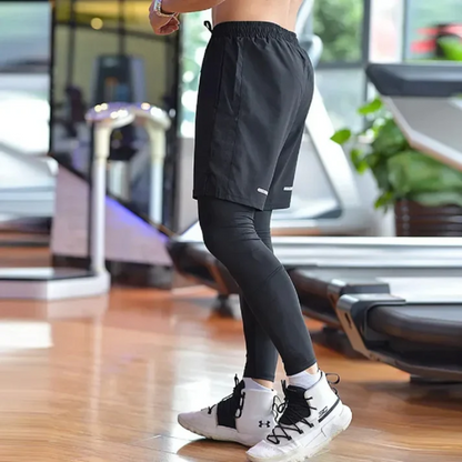 Water-Resistant and Breathable Athletic Running Trousers for Men