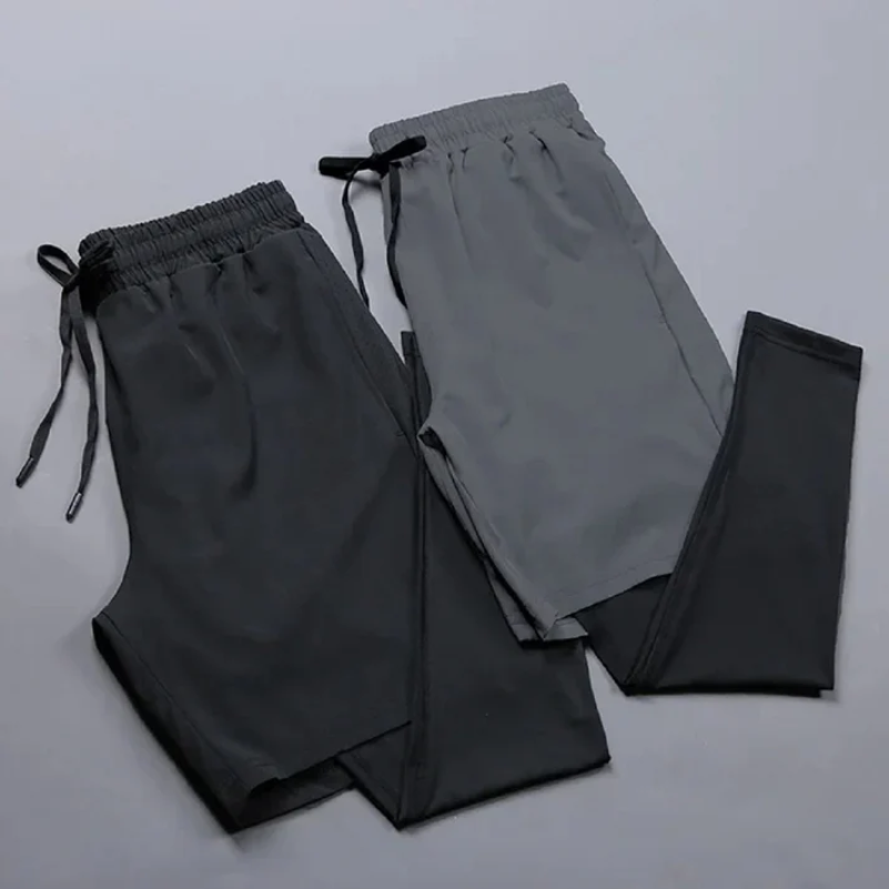 Water-Resistant and Breathable Athletic Running Trousers for Men