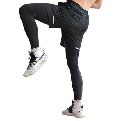 Water-Resistant and Breathable Athletic Running Trousers for Men