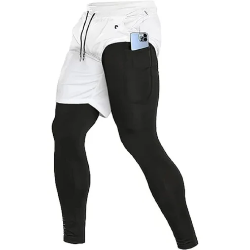 Comfortable Running Trousers with Double-Layer Waterproof Design
