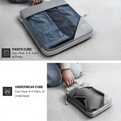 Ultimate Space-Saving Travel Organizer Set