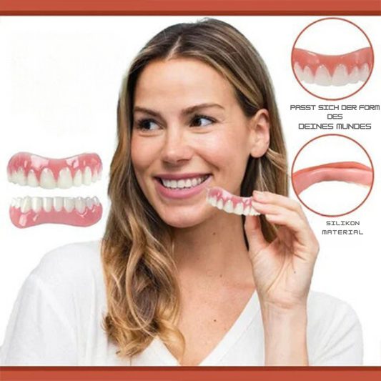Biocompatible Denture Set for Comfortable Wear and Natural Smile