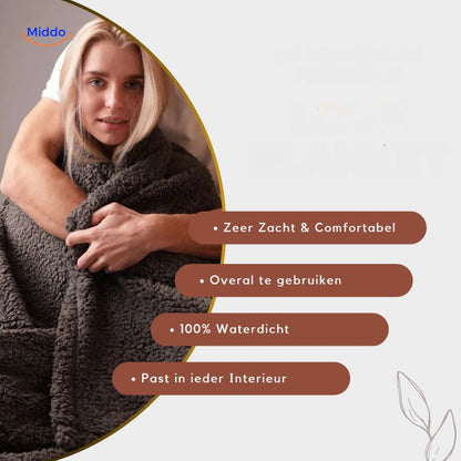 Waterproof Blanket | Soft Cotton Velvet for Maximum Protection!