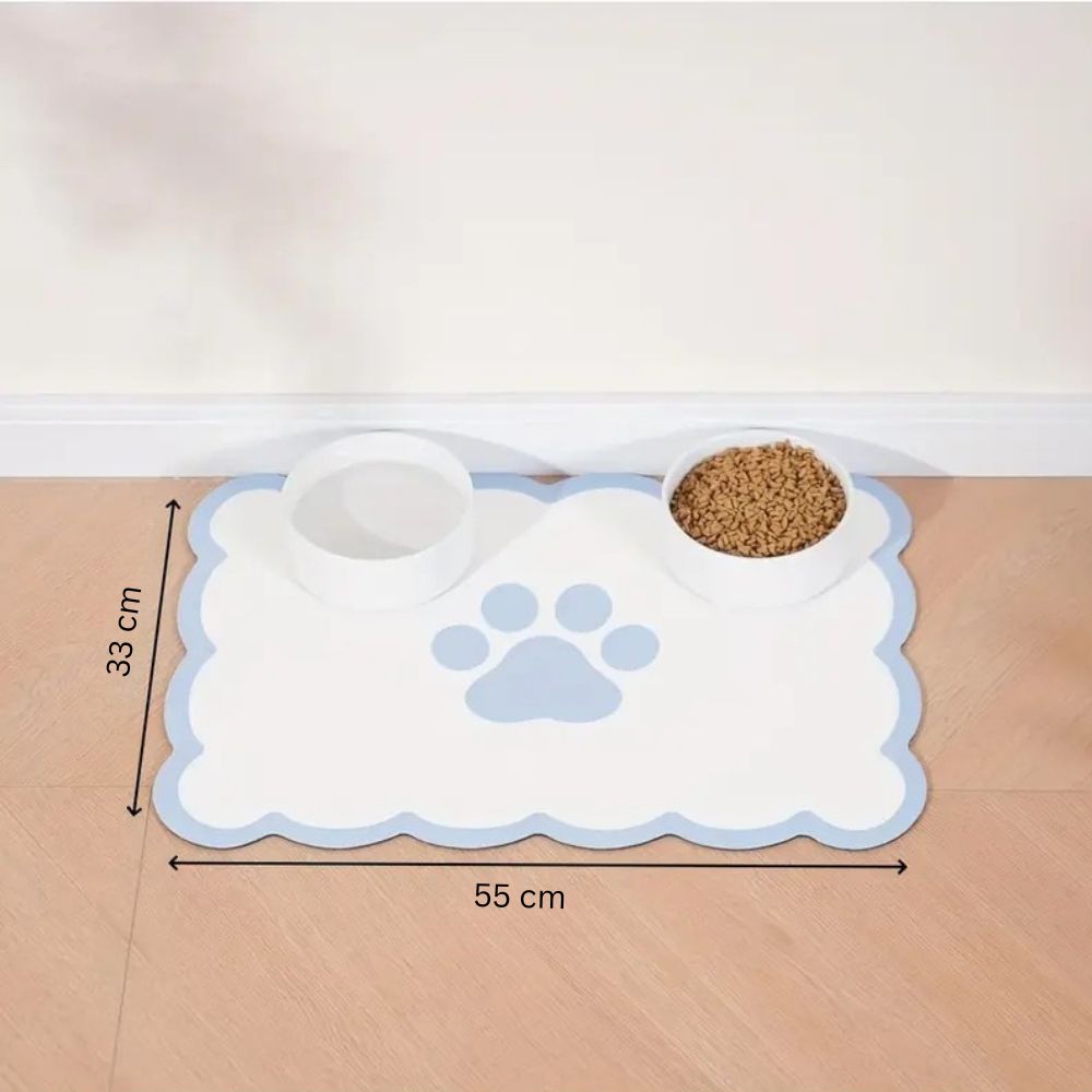 Elegant Non-Slip Feeding Mat for Pets