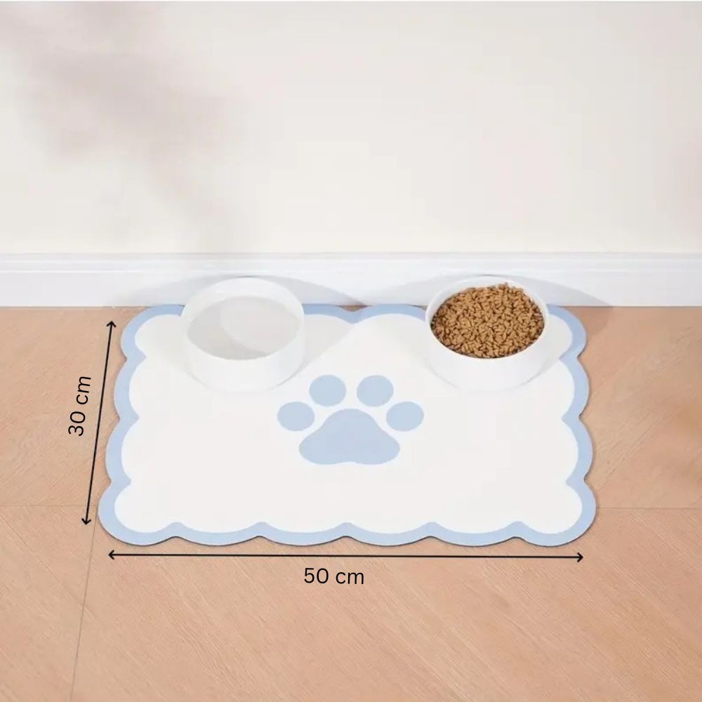 Elegant Non-Slip Feeding Mat for Pets