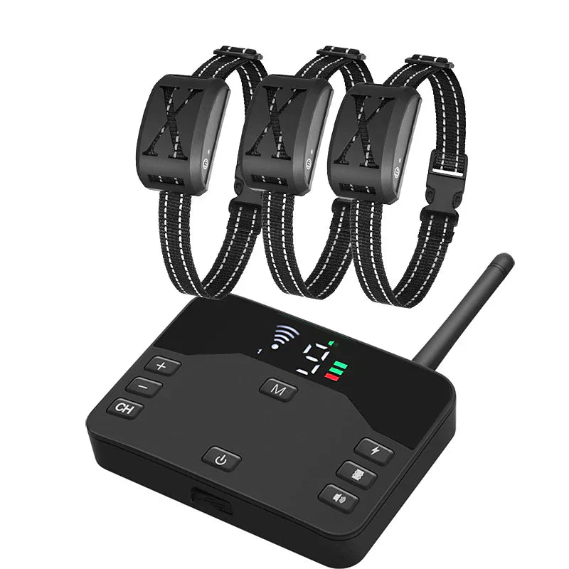 Advanced Wireless Dog Fence System with Collar, 9–240 Meters