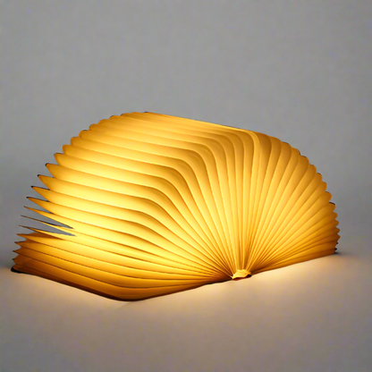 Touch-Control Ambient Light - LED Table Lamp in Book Design