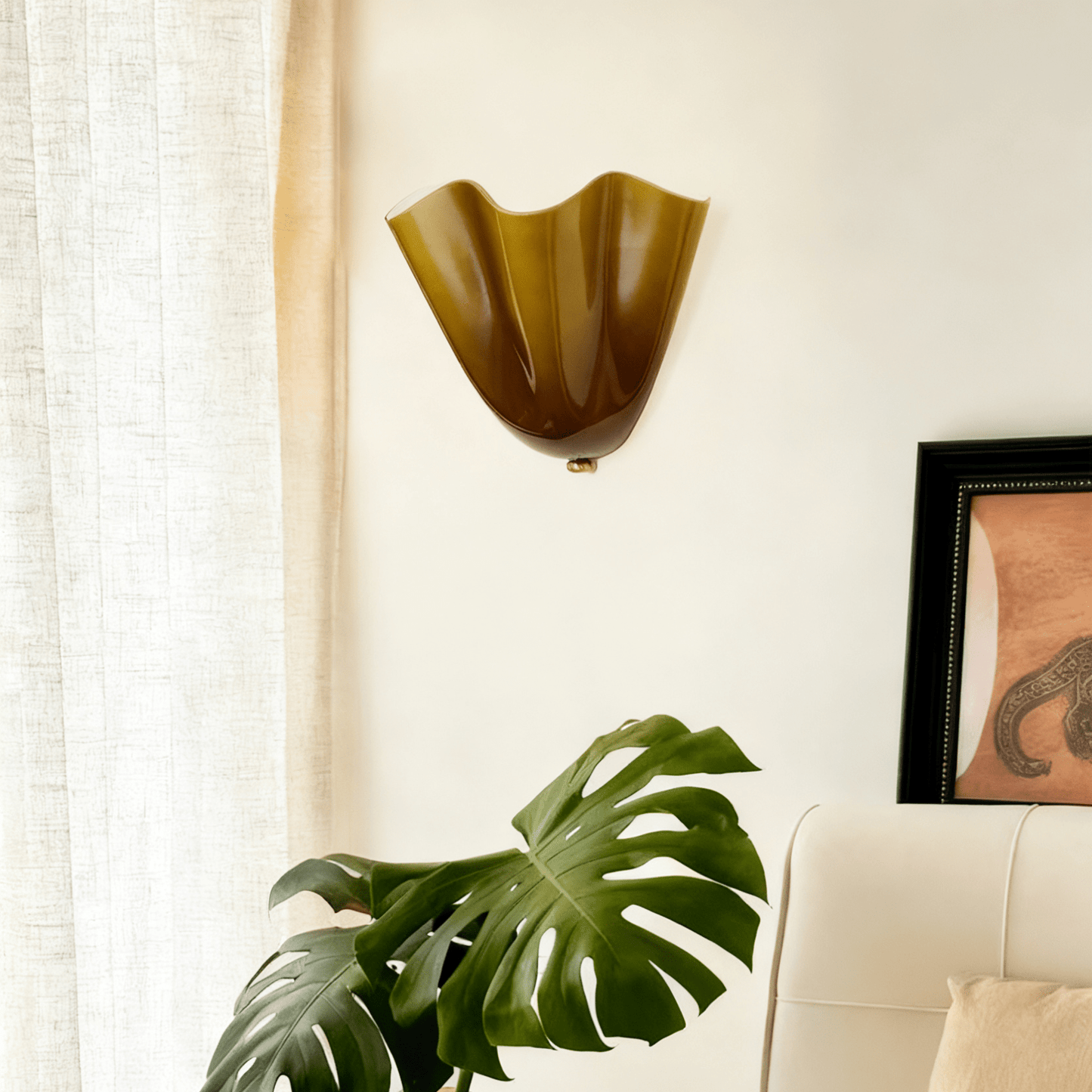 Elegant Home Wall Lights with Petal Design
