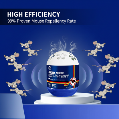 Natural Rodent Repellent Gel | Fresh Mint & Chili Scent | Easy Application | PestGuard