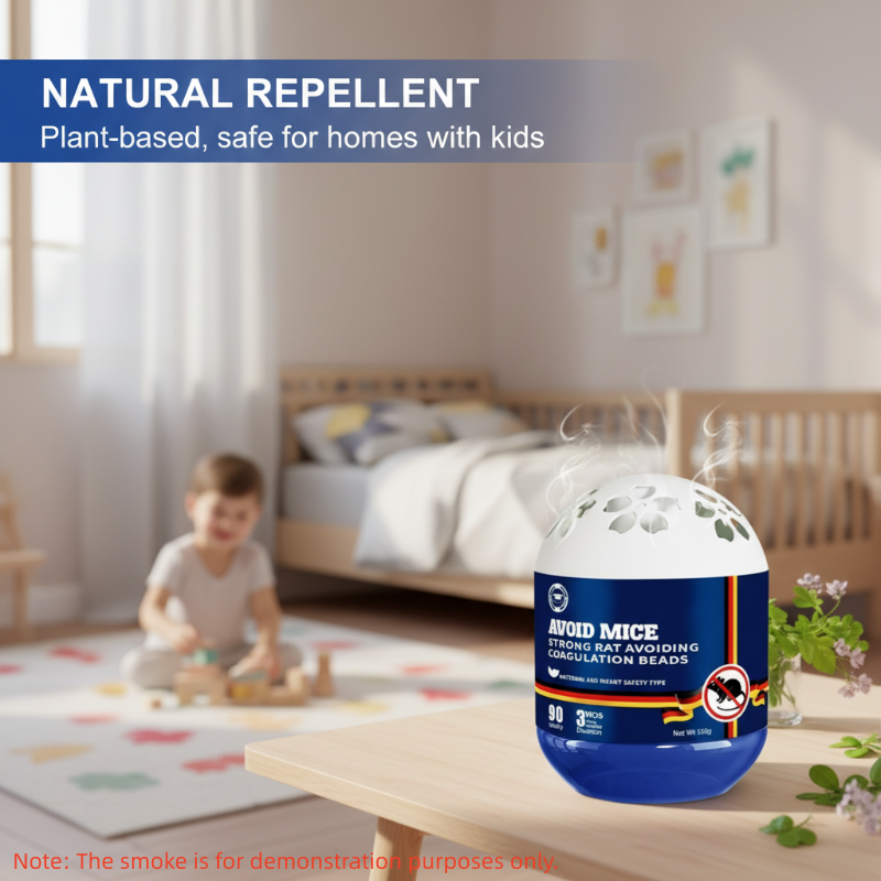 Natural Rodent Repellent Gel | Fresh Mint & Chili Scent | Easy Application | PestGuard