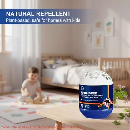 Natural Rodent Repellent Gel | Fresh Mint & Chili Scent | Easy Application | PestGuard