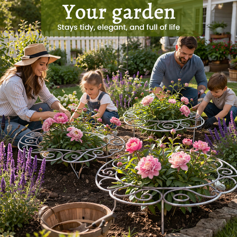 Elegant Metal Plant Support | Handcrafted & Weatherproof