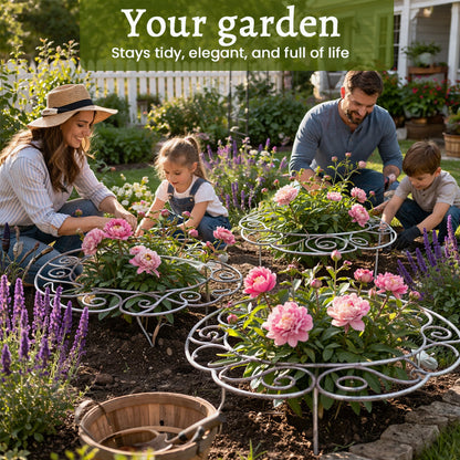 Elegant Metal Plant Support | Handcrafted & Weatherproof