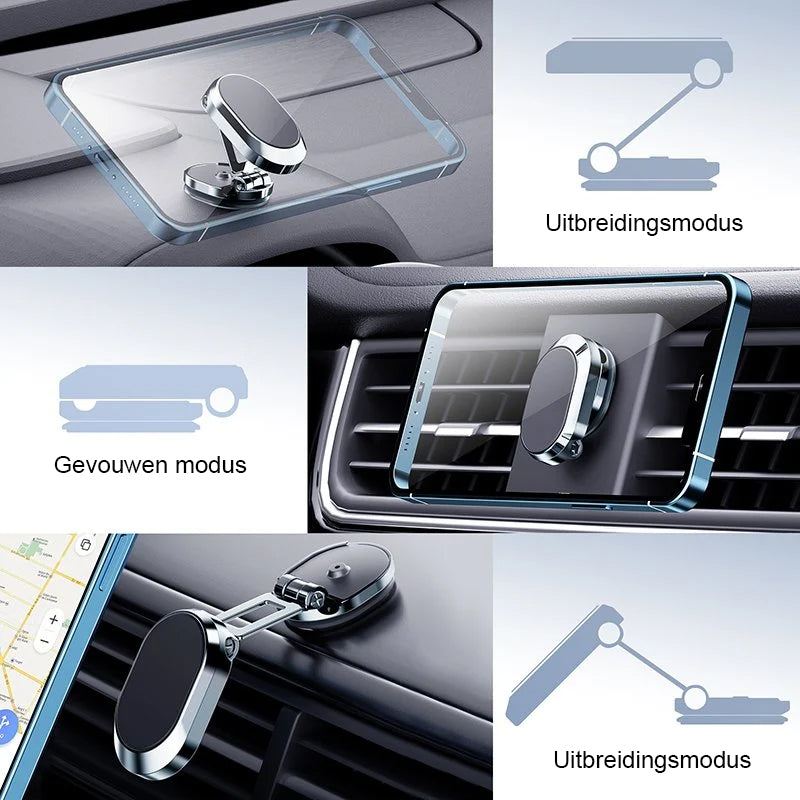 Magnetic Car Phone Mount | Strong Magnet Holder for Safe Driving