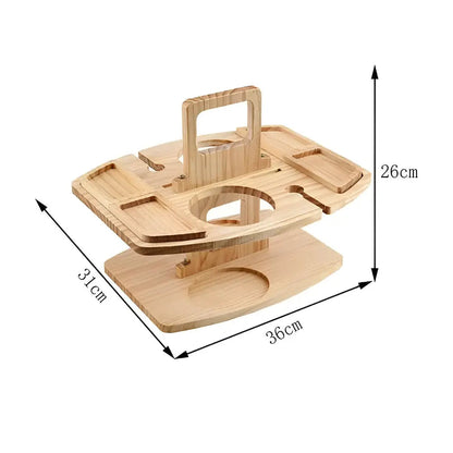 Outdoor Companion Table | Beverage & Snack Organizer