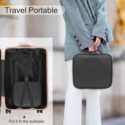 Compact Makeup Organizer for Effortless Travel