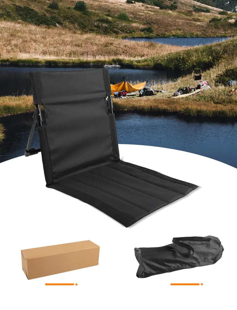 Foldable Camping Chair with Ergonomic Comfort and Lightweight Design