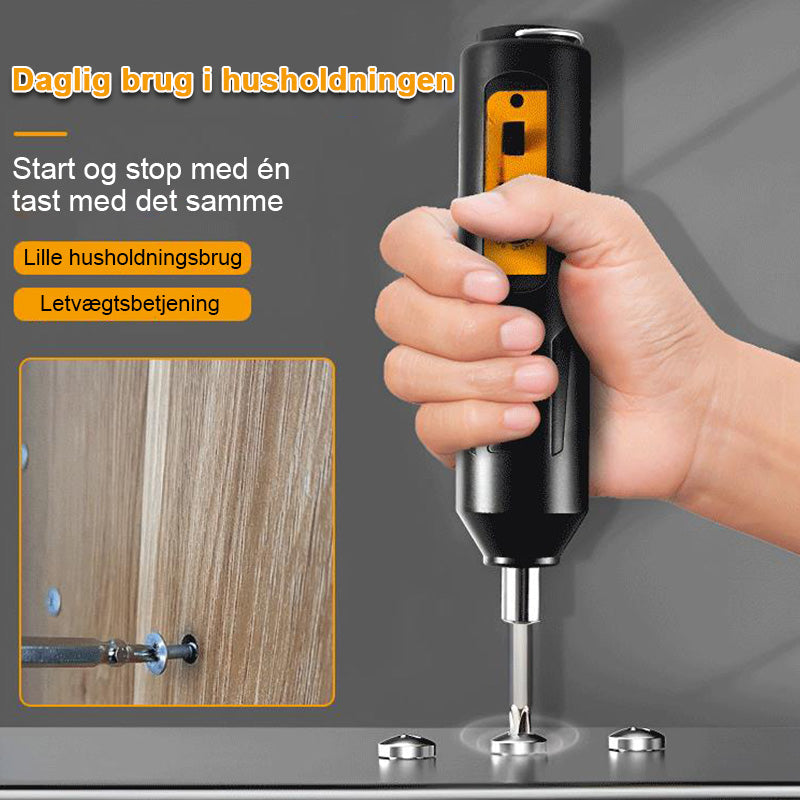 Cordless Electric Screwdriver Set for Effortless Assembly