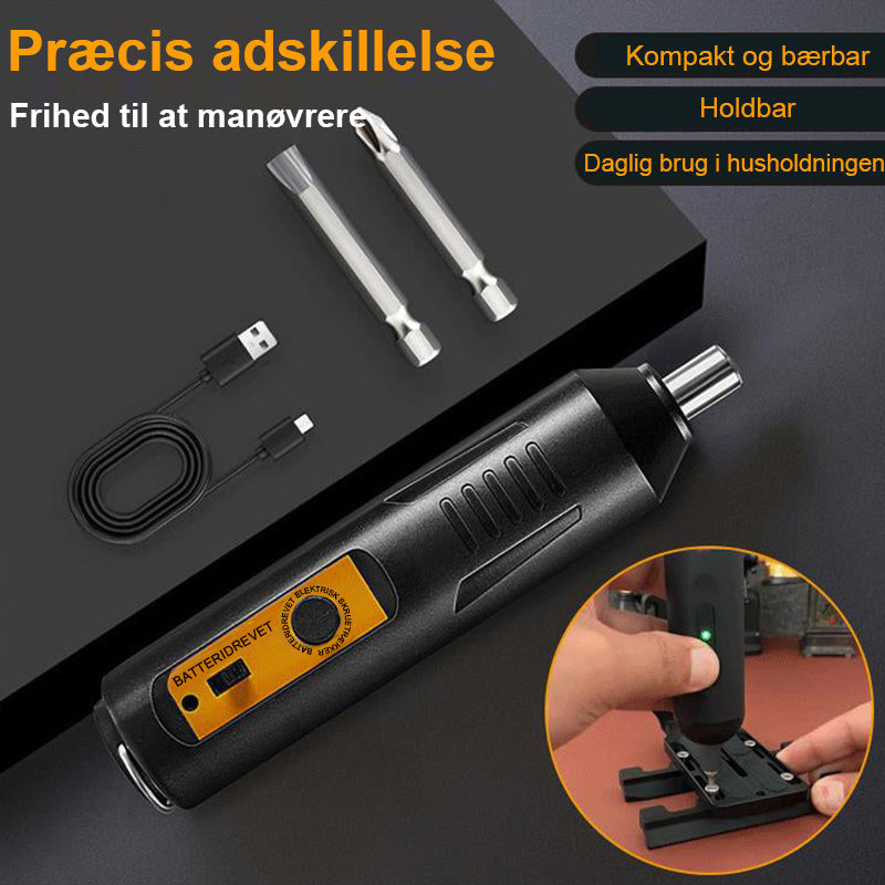 Cordless Electric Screwdriver Set for Effortless Assembly