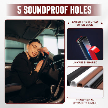 Dustproof Rubber Seal Tape for Noise Reduction in Cars