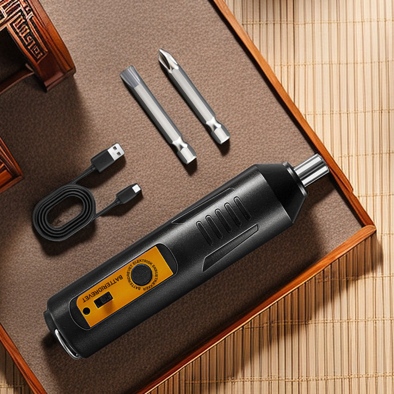 Cordless Electric Screwdriver Set for Effortless Assembly
