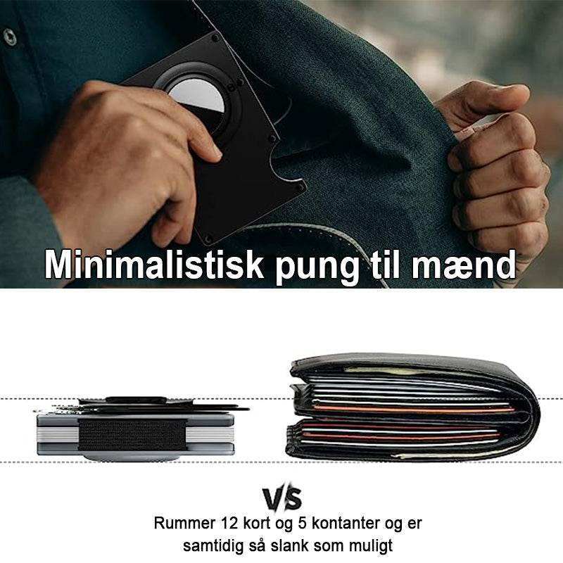 Sleek Aluminum Cardholder Wallet for Men