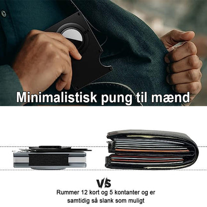 Sleek Aluminum Cardholder Wallet for Men