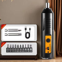Electric screwdriver set (2 long bits +10 short bits)