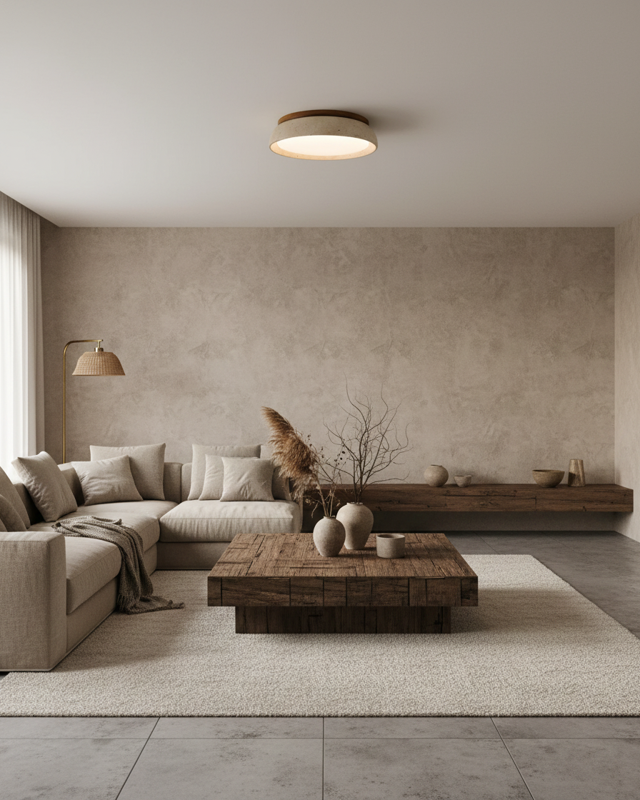 Modern Ceiling Lights with Round LED Design for Stylish Interiors