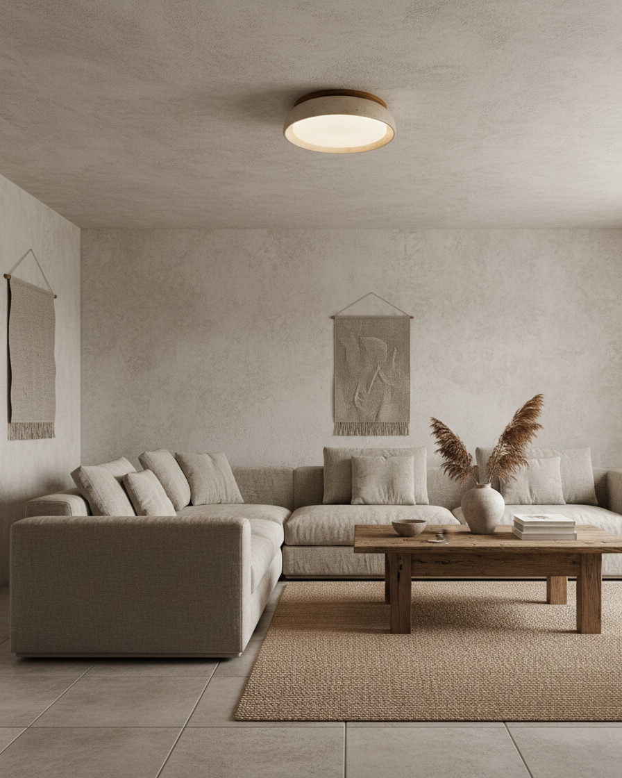 Modern Ceiling Lights with Round LED Design for Stylish Interiors