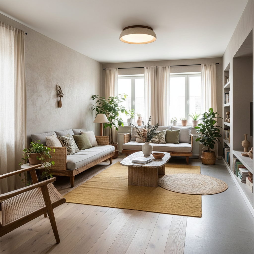 Modern Ceiling Lights with Round LED Design for Stylish Interiors