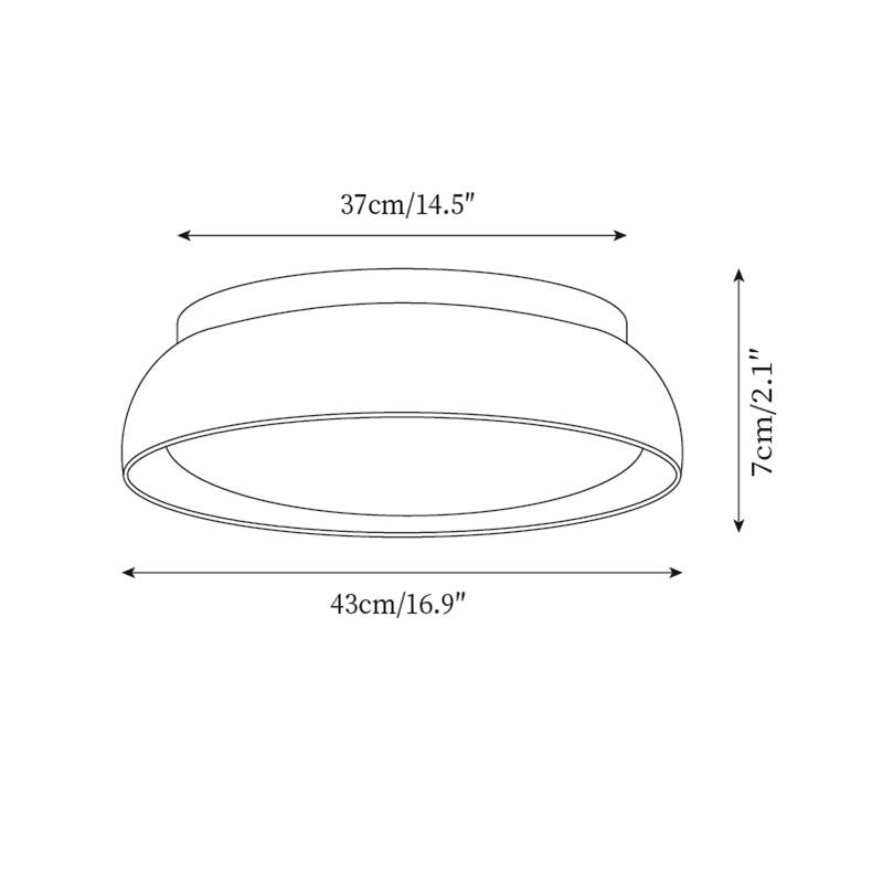 Modern Ceiling Lights with Round LED Design for Stylish Interiors