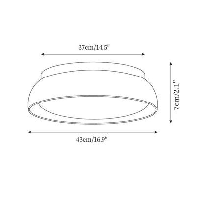 Modern Ceiling Lights with Round LED Design for Stylish Interiors